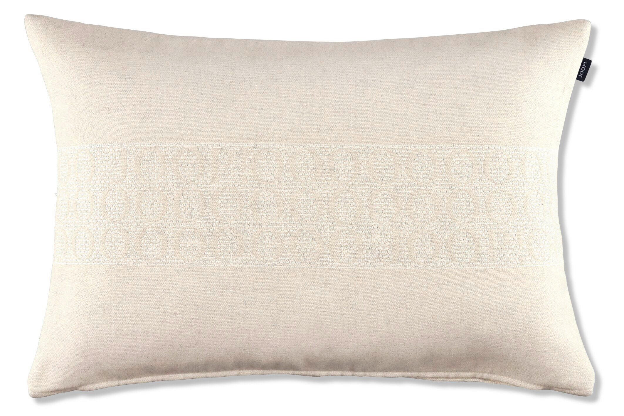 Joop! Kissenbezug J! Signature Stripes natur Natur, Beige 40x60 cm