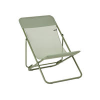 STRANDSTUHL Stahl Waldgrün  - Waldgrün, Basics, Textil/Metall (62/77-91/76-82cm) - Lafuma Mobilier