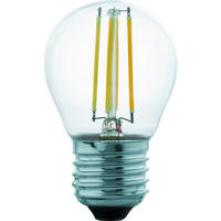 BEC LED - străveziu, Basics, sticlă (7,3cm) - Homeware