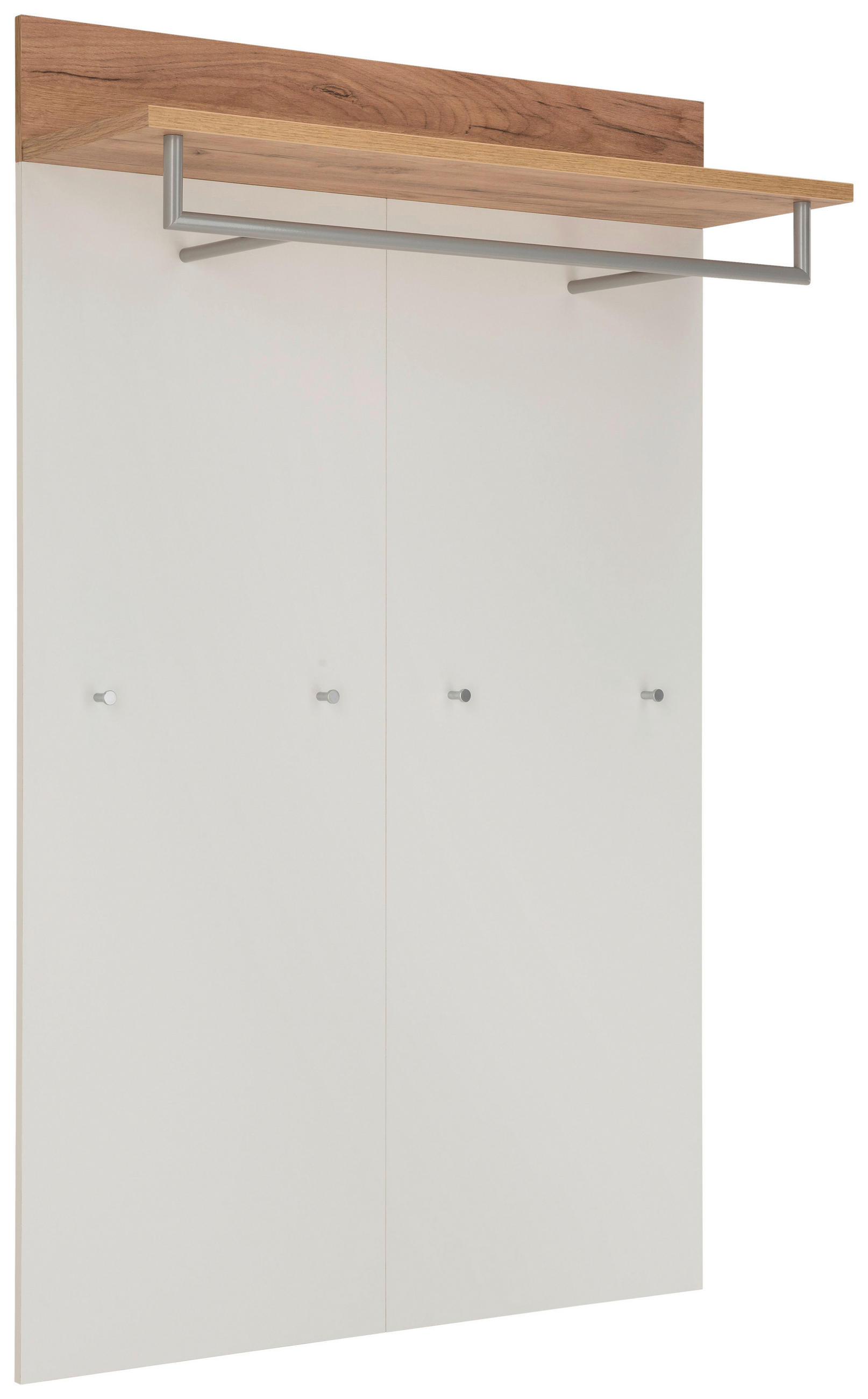 GARDEROBENPANEEL  in 96/147/29 cm  - Eichefarben/Weiß, MODERN, Holzwerkstoff (96/147/29cm) - Germania