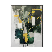 LEINWANDBILD Abstraktes 70/100 cm  - Multicolor, Basics, Holz/Textil (70/100cm)