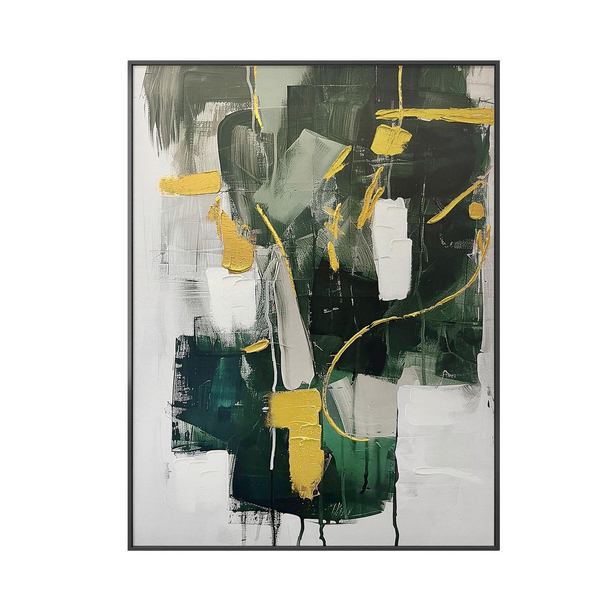 LEINWANDBILD Abstraktes 70/100 cm  - Multicolor, Basics, Holz/Textil (70/100cm)