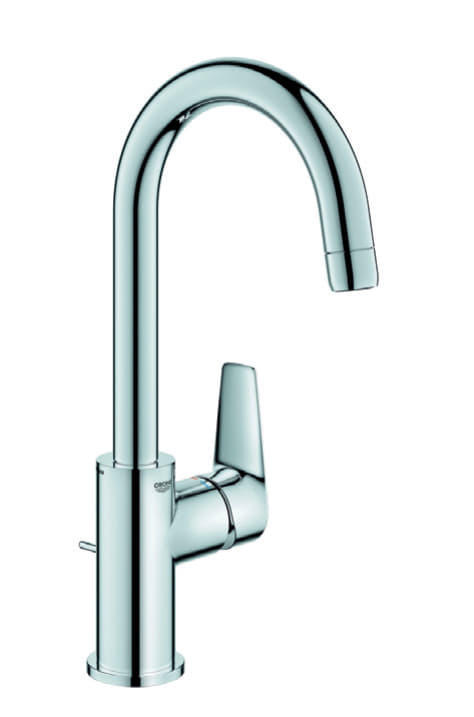 WASCHTISCHARMATUR 17739  - Chromfarben, Basics, Metall (4,9/14/31,1cm) - Celina Home