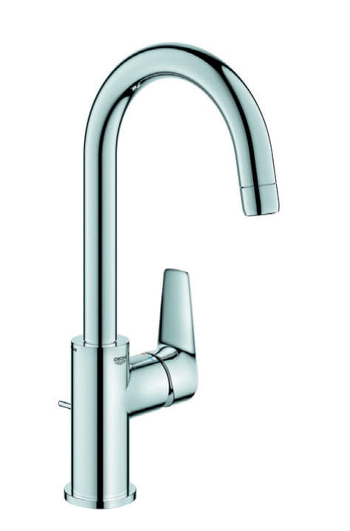 WASCHTISCHARMATUR 17739  - Chromfarben, Basics, Metall (4,9/14/31,1cm) - Celina Home