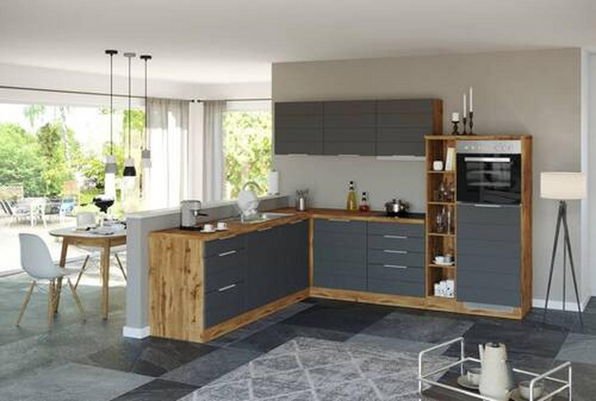 REGAL  30/166/60 cm Eiche Wotan  - Eiche Wotan, Design, Holzwerkstoff (30/166/60cm) - Held