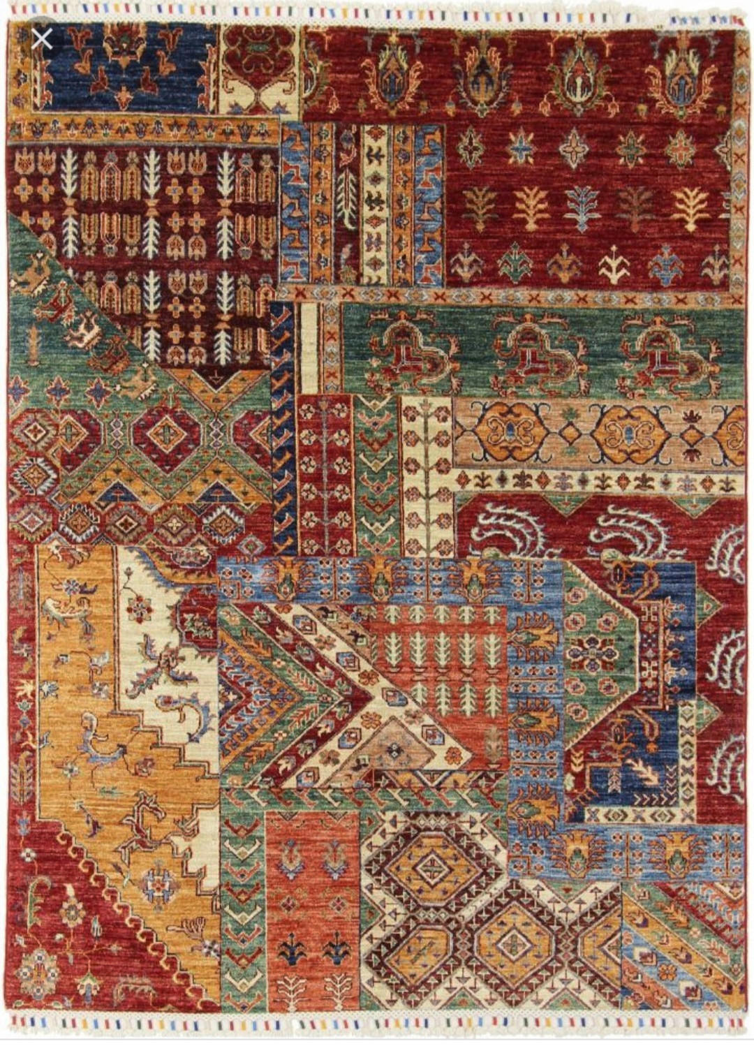 ORIENTÁLNÍ KOBEREC, 150/210 cm  - Romantický / Rustikální, přírodní materiály (150/210cm)