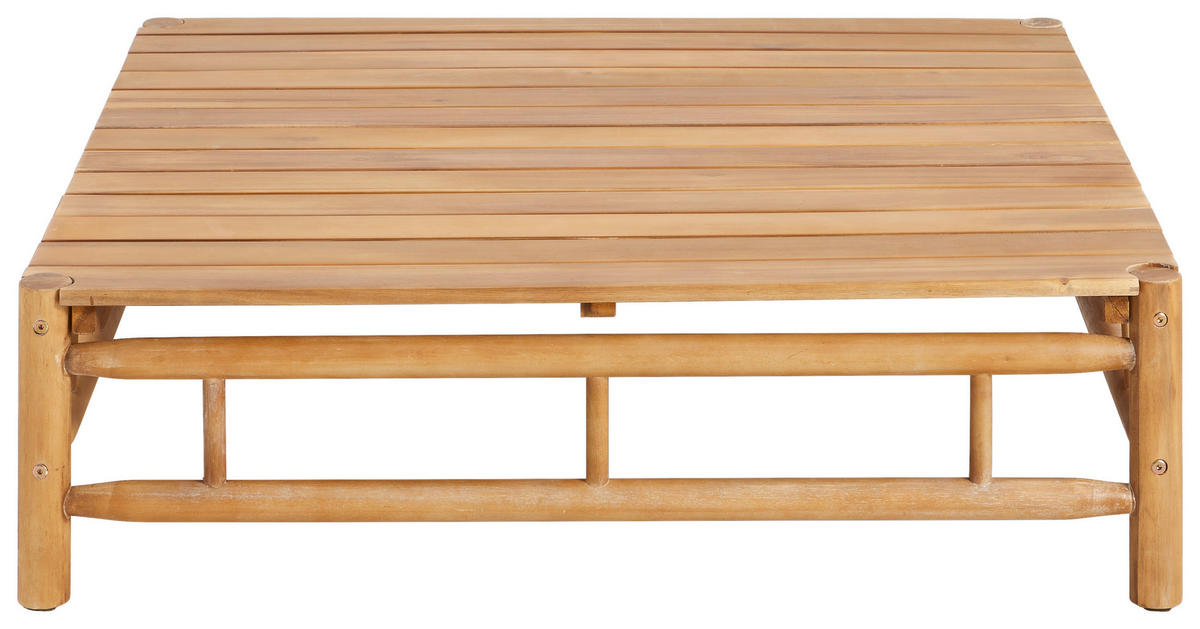 LOUNGEGARNITUR 231,5/231,5 cm Akazie Hartholz  - Taupe/Teakfarben, Natur, Holz/Textil (231,5/231,5cm) - Ambia Garden