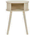 BEISTELLTISCH 40/30/53 cm Kaschmir oval  - Kaschmir, LIFESTYLE, Holzwerkstoff (40/30/53cm) - Carryhome