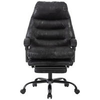 CHEFSESSEL  in Mikrofaser Schwarz  - Schwarz, MODERN, Kunststoff/Textil (64/114/122/72cm) - MID.YOU