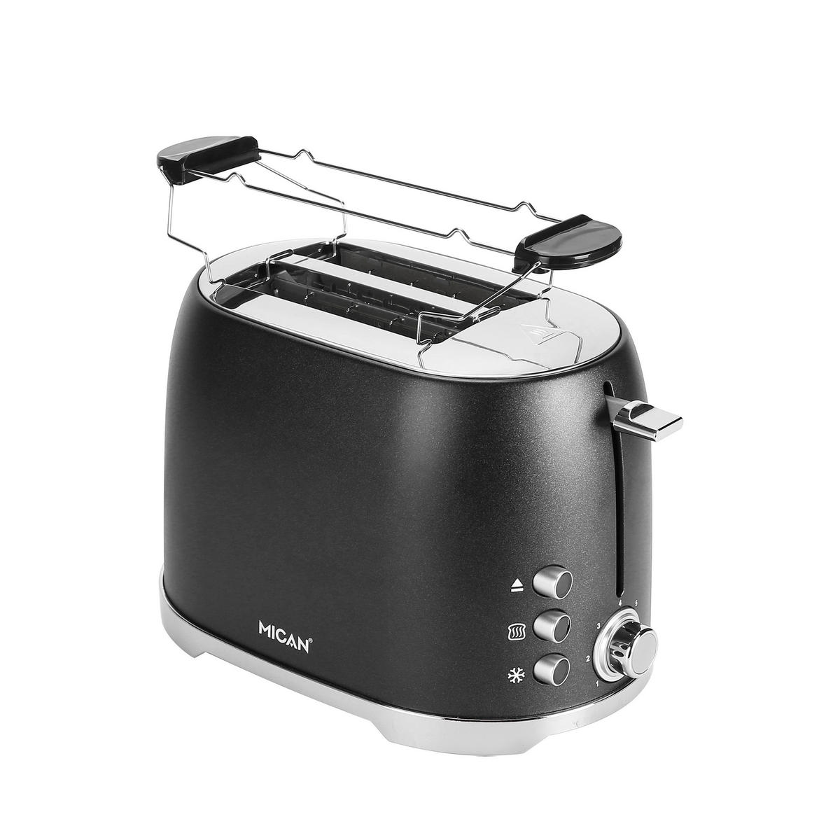 TOASTER  - Dunkelgrau, KONVENTIONELL, Kunststoff/Metall (30,3/18,4/19,6cm) - Homeware Profession.