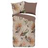 WENDEBETTWÄSCHE Otso Renforcé 135/200 cm  - Taupe/Braun, Natur, Textil (135/200cm)