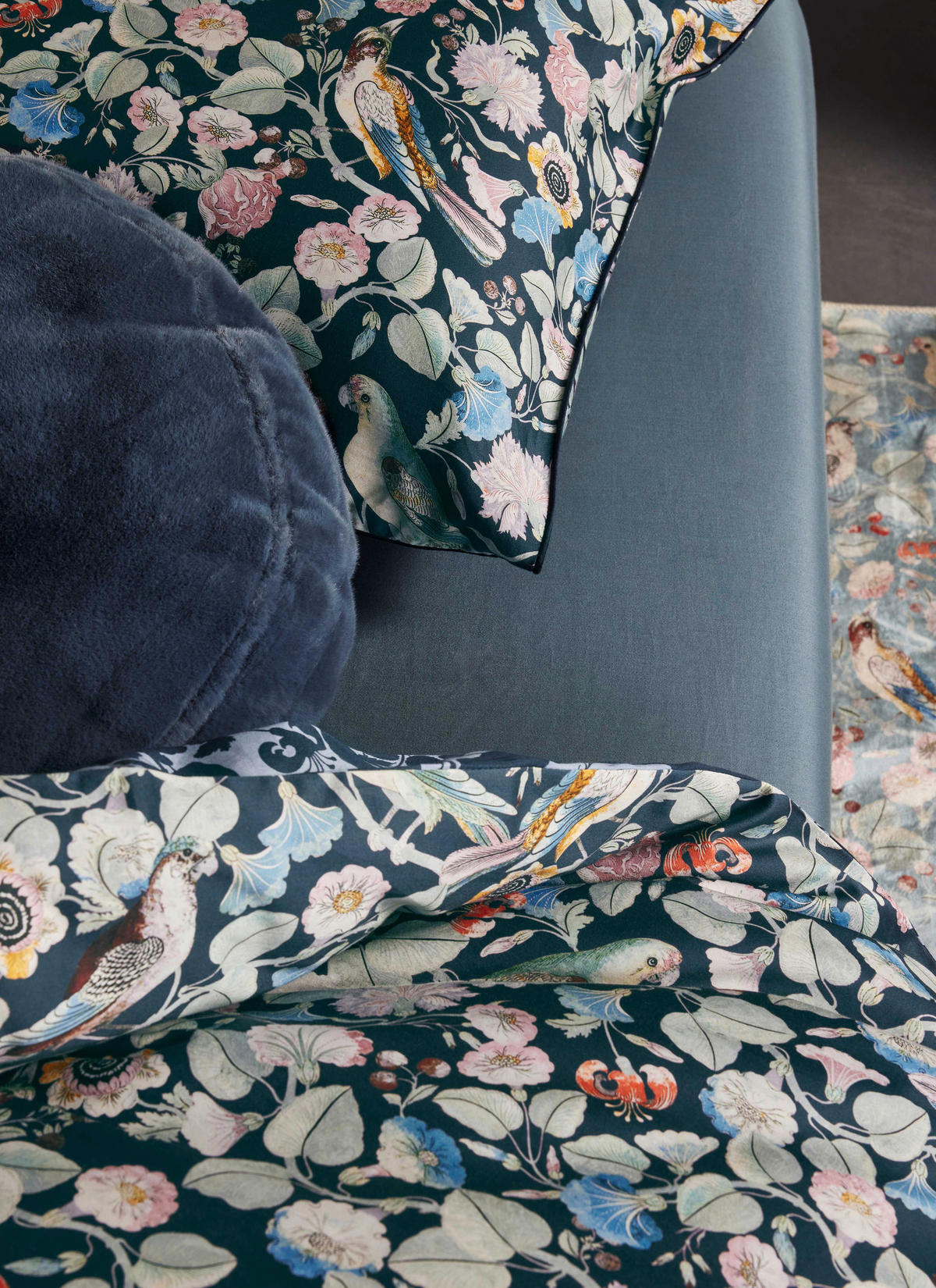 BETTWÄSCHE Aleste Satin 135/200 cm  - Grau, KONVENTIONELL, Textil (135/200cm) - Essenza