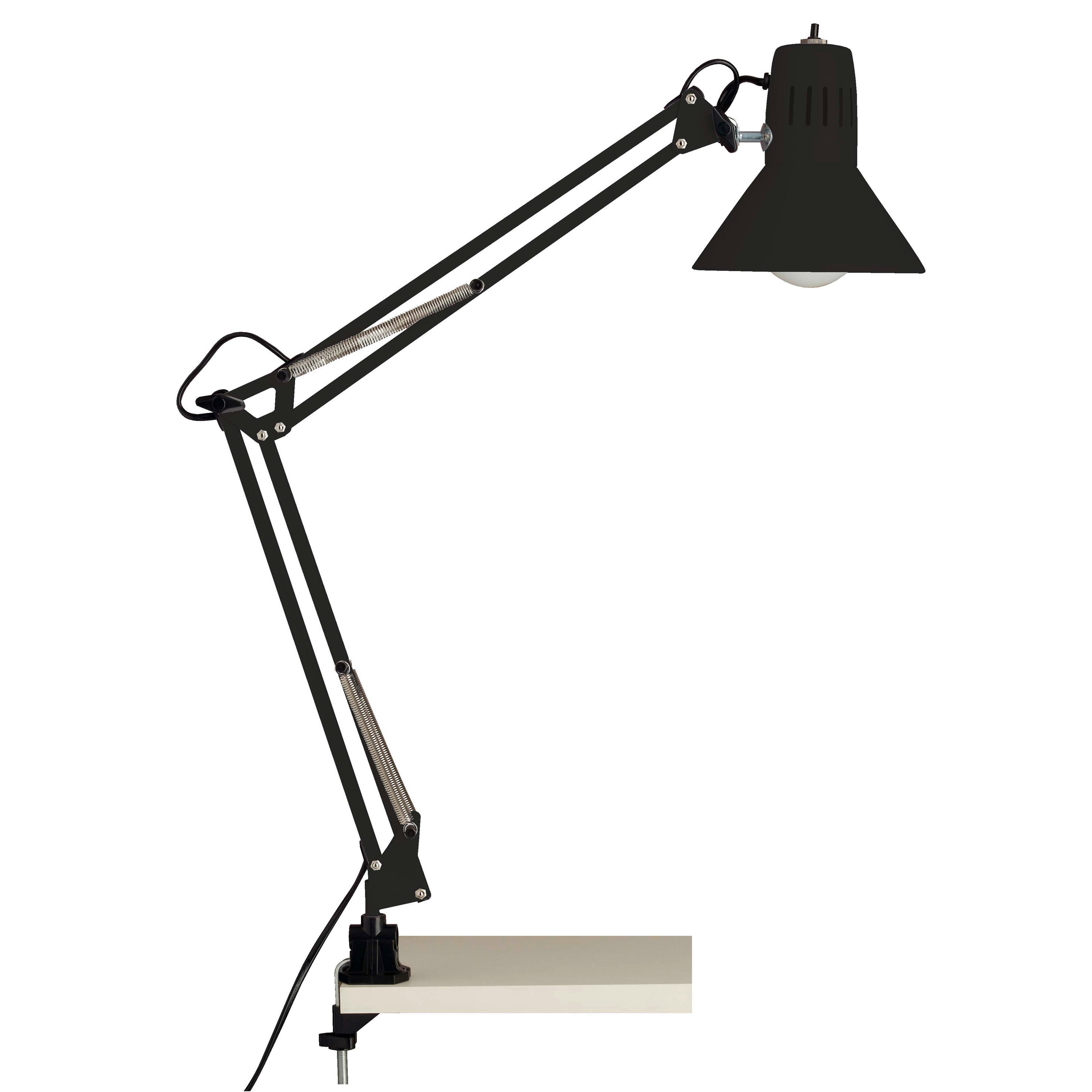 KLEMMLEUCHTE Hobby 17/70 cm   - Schwarz, KONVENTIONELL, Metall (17/70cm) - Brilliant