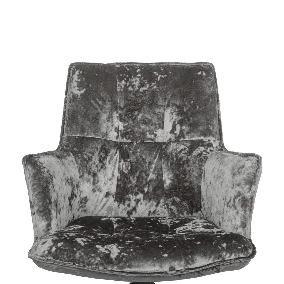 STOLIČKA S PODRÚČKAMI, železo, zamat, antracitová, čierna - čierna/antracitová, Design, kov/textil (59/89,5/63cm) - Novel