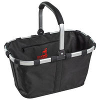 EINKAUFSKORB 22 L  - Schwarz, Basics, Textil/Metall (48/29/28cm) - Reisenthel