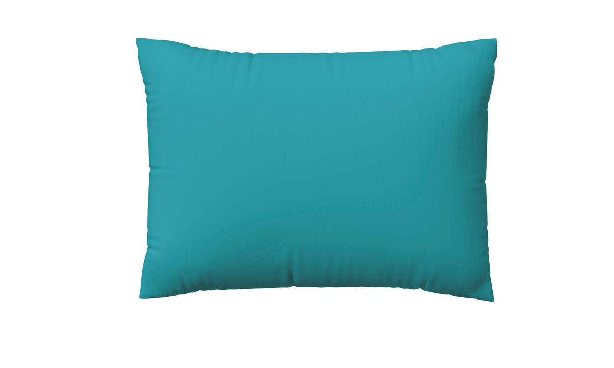 KISSENHÜLLE EASY JERSEY 40/60 cm  - Petrol, Basics, Textil (40/60cm) - Schlafgut