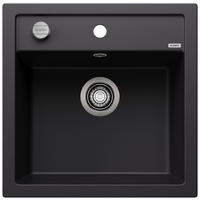 SPÜLE 525871  - Schwarz, Basics, Stein (51,5/19/51cm) - Blanco