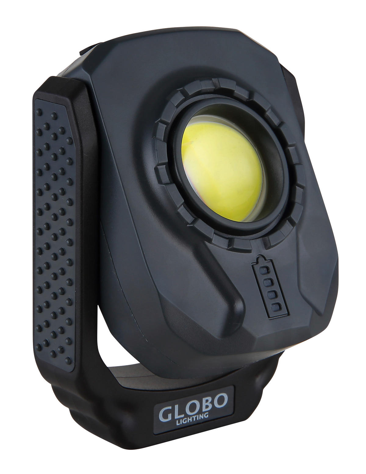 DELOVNA LED-SVETILKA - srebrne barve/črna, Basics, kovina/umetna masa (7,1/4,1/10cm)