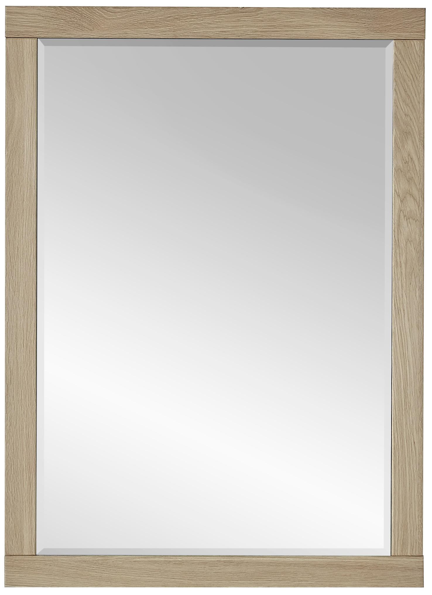 SPIEGEL Wildeiche Eichefarben - Eichefarben, Basics, Glas/Holzwerkstoff (65/90/3cm)