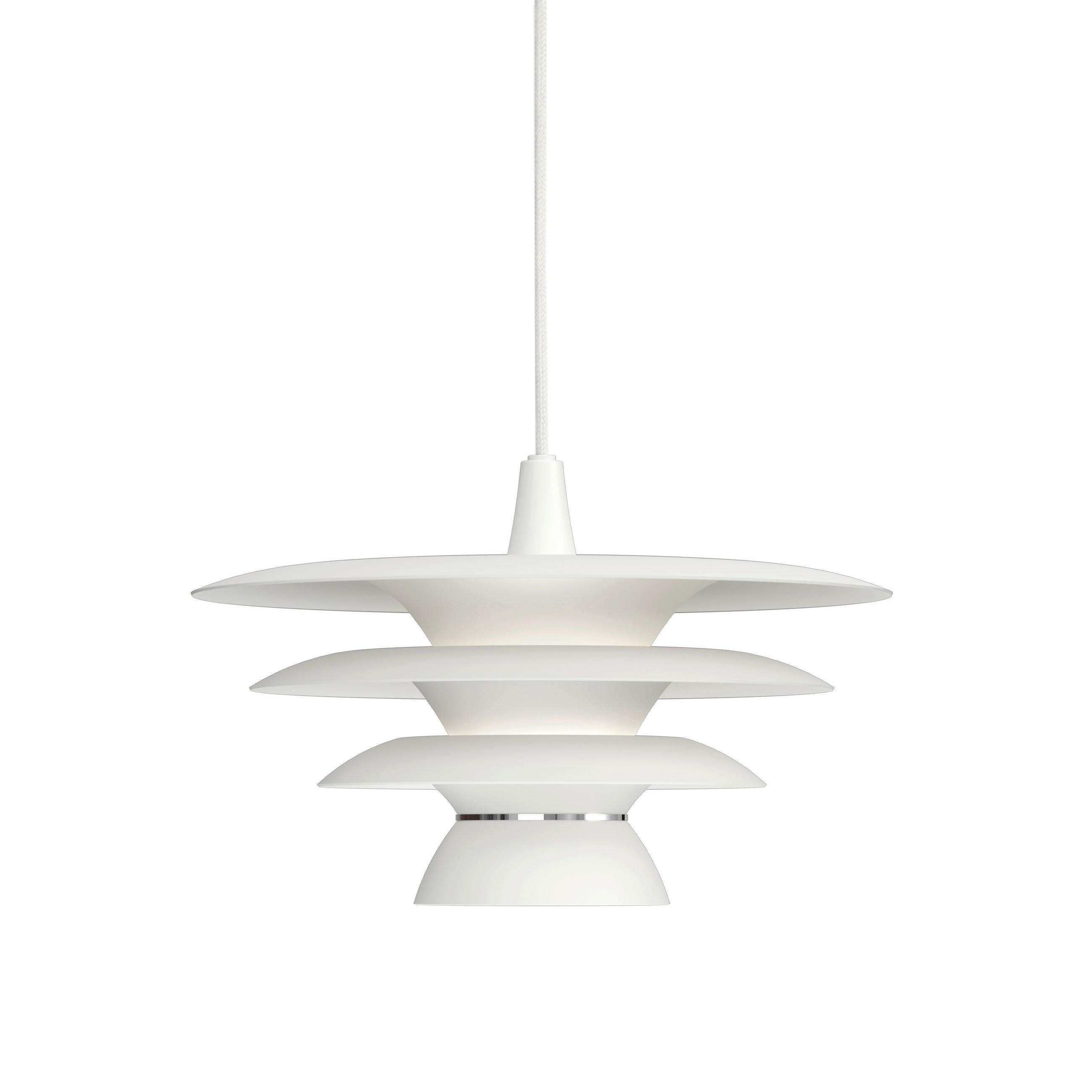 HÄNGELEUCHTE DaVinci 30/19 cm - Weiß, Design, Metall (30/19cm) - Belid