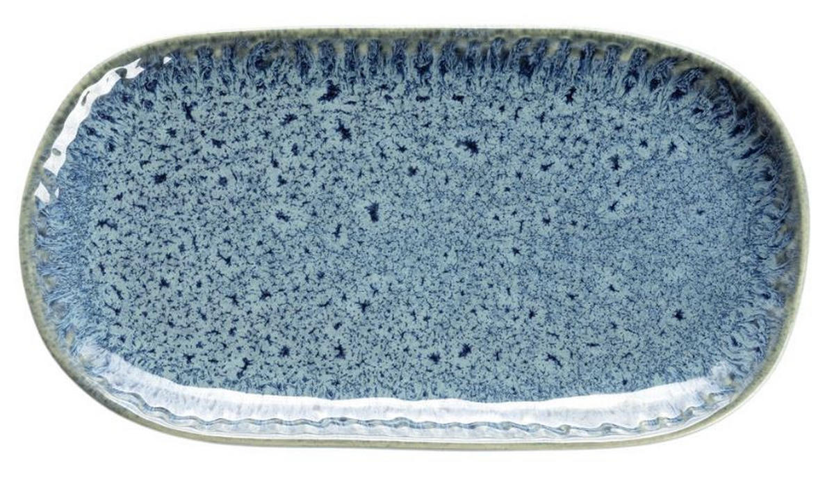 SERVIERPLATTE Matera     - Blau, LIFESTYLE, Keramik (22/2/12cm) - Leonardo