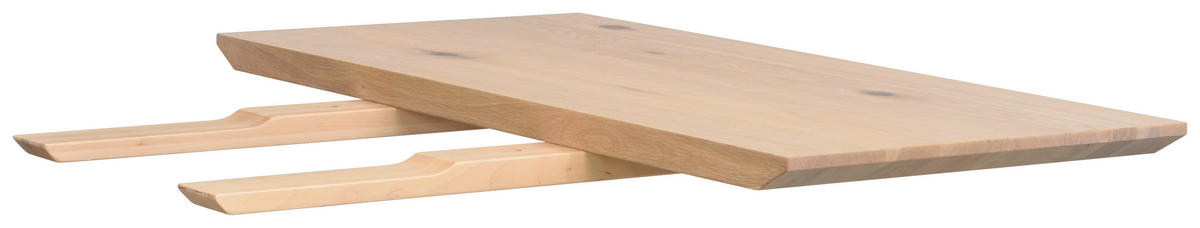 TILLÄGGSSKIVA - vit/ekfärgad, Design, trä (50/95/2cm) - Rowico