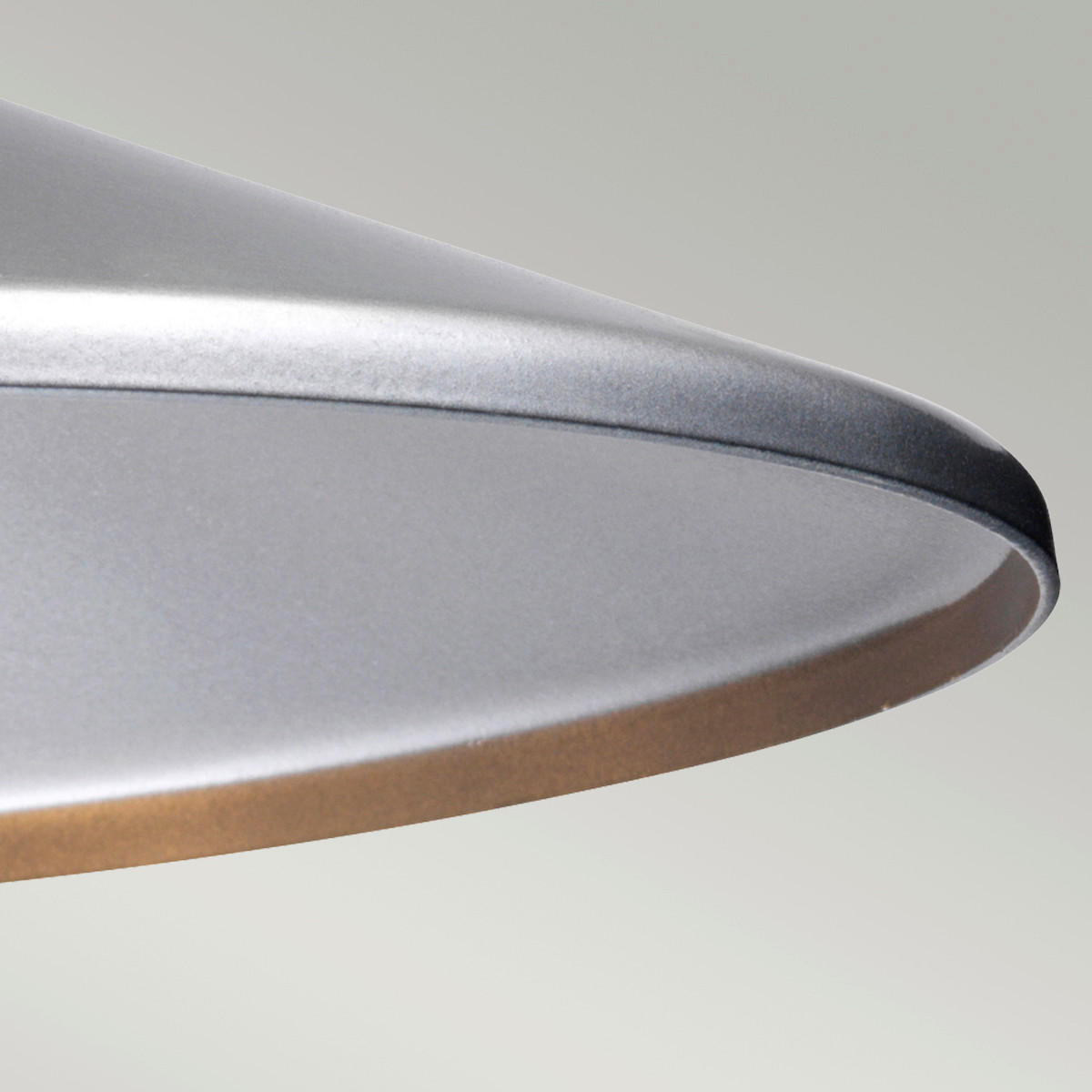 AUSSENHÄNGELEUCHTE Klampenborg 27.5/26 cm  - Silberfarben, Konventionell, Glas/Metall (27.5/26cm) - Elstead Lighting