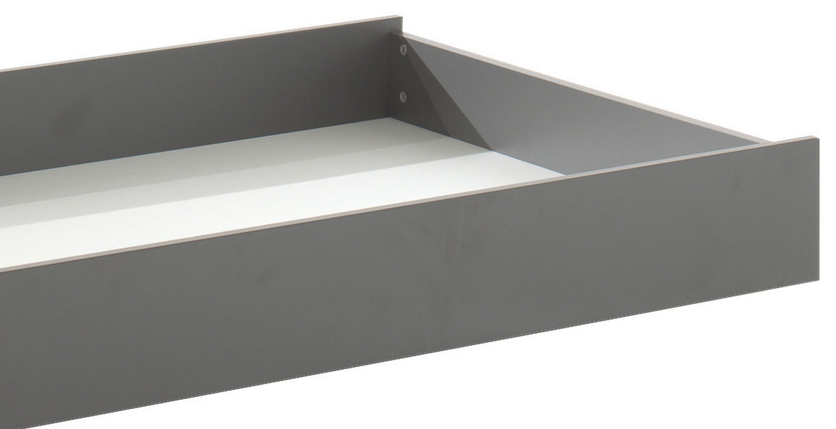 BETTKASTEN 198/17,5/93,7 cm Anthrazit  - Anthrazit, MODERN, Holzwerkstoff (198/17,5/93,7cm) - MID.YOU