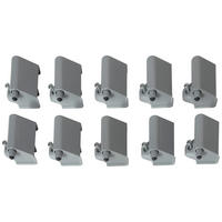 TÜRDÄMPFER 5/3/4 cm  - Grau, Kunststoff (5/3/4cm) - Rauch Möbel