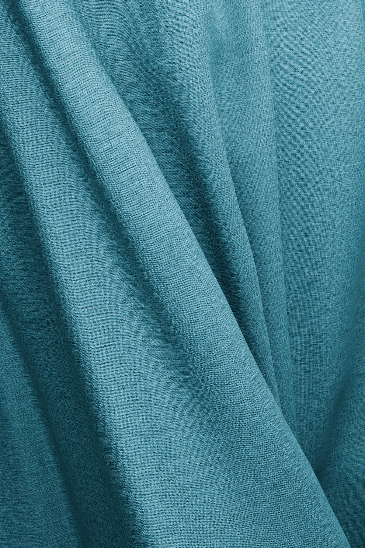 SCHLAUFENSCHAL  blickdicht  135/245 cm   - Petrol, Basics, Textil (135/245cm)