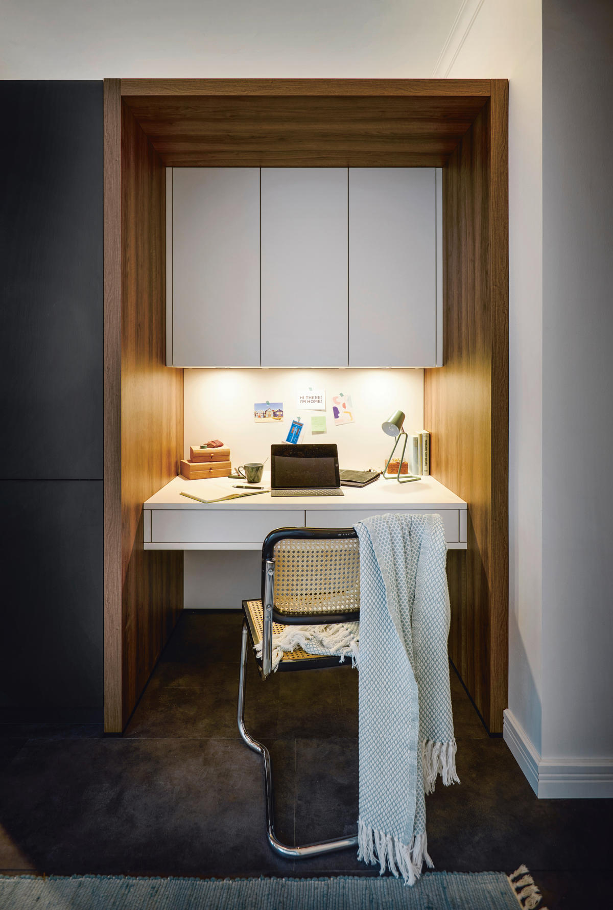 EINBAUKÜCHE   - Mokka, Design, Holzwerkstoff - Schüller