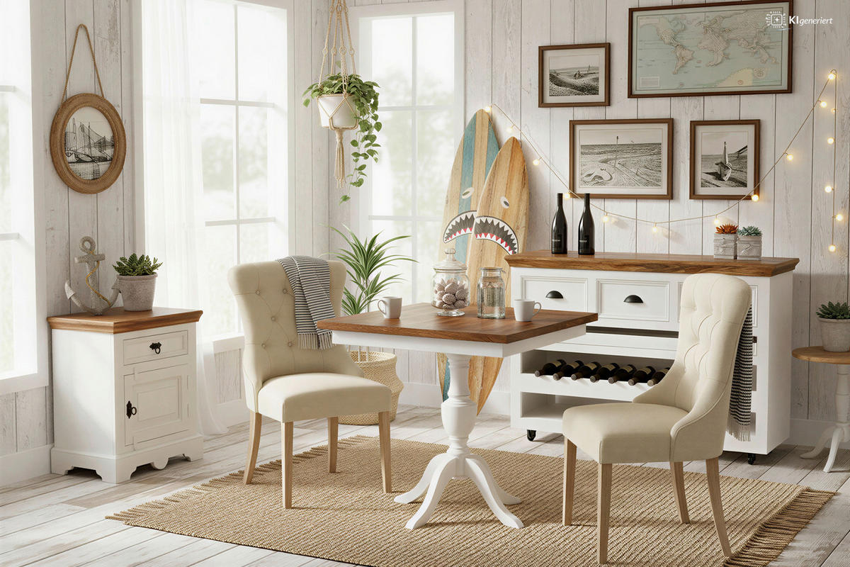 STUHL-SET 2 Stück  Samt  Creme, Naturfarben  - Creme/Naturfarben, MODERN, Holz/Textil (56/91/63cm) - MID.YOU