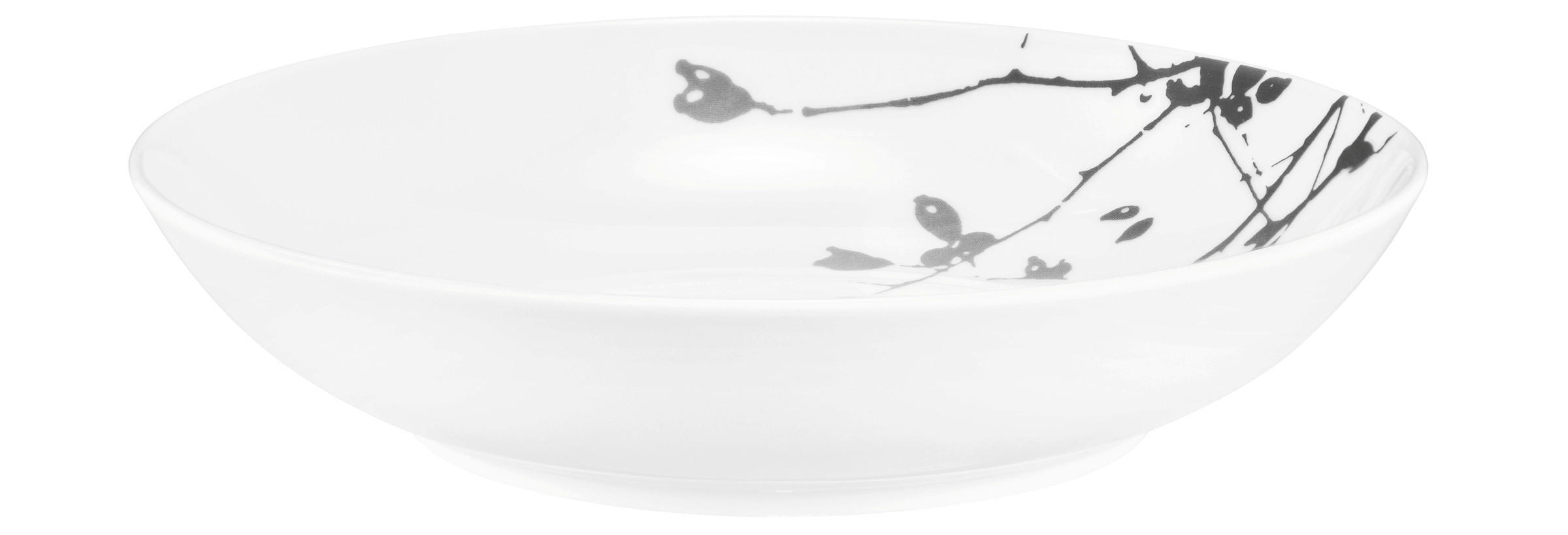 SUPPENTELLER Liberty Dark Rose Hip 21 cm   - Schwarz, Basics, Keramik (21cm) - Seltmann Weiden