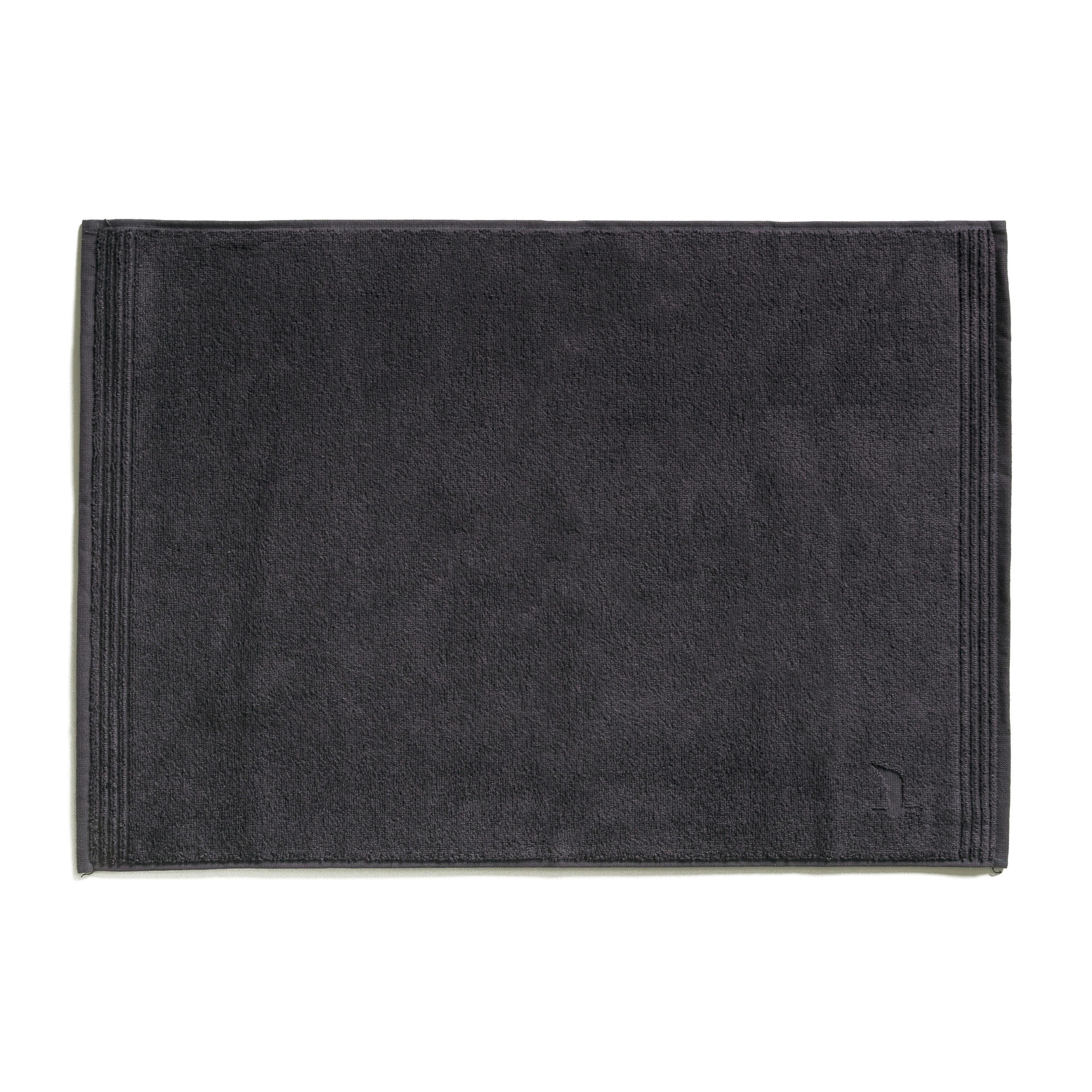 BADEMATTE Superwuschel Dunkelgrau 50/70 cm  - Dunkelgrau, Basics, Textil (50/70cm) - Moeve