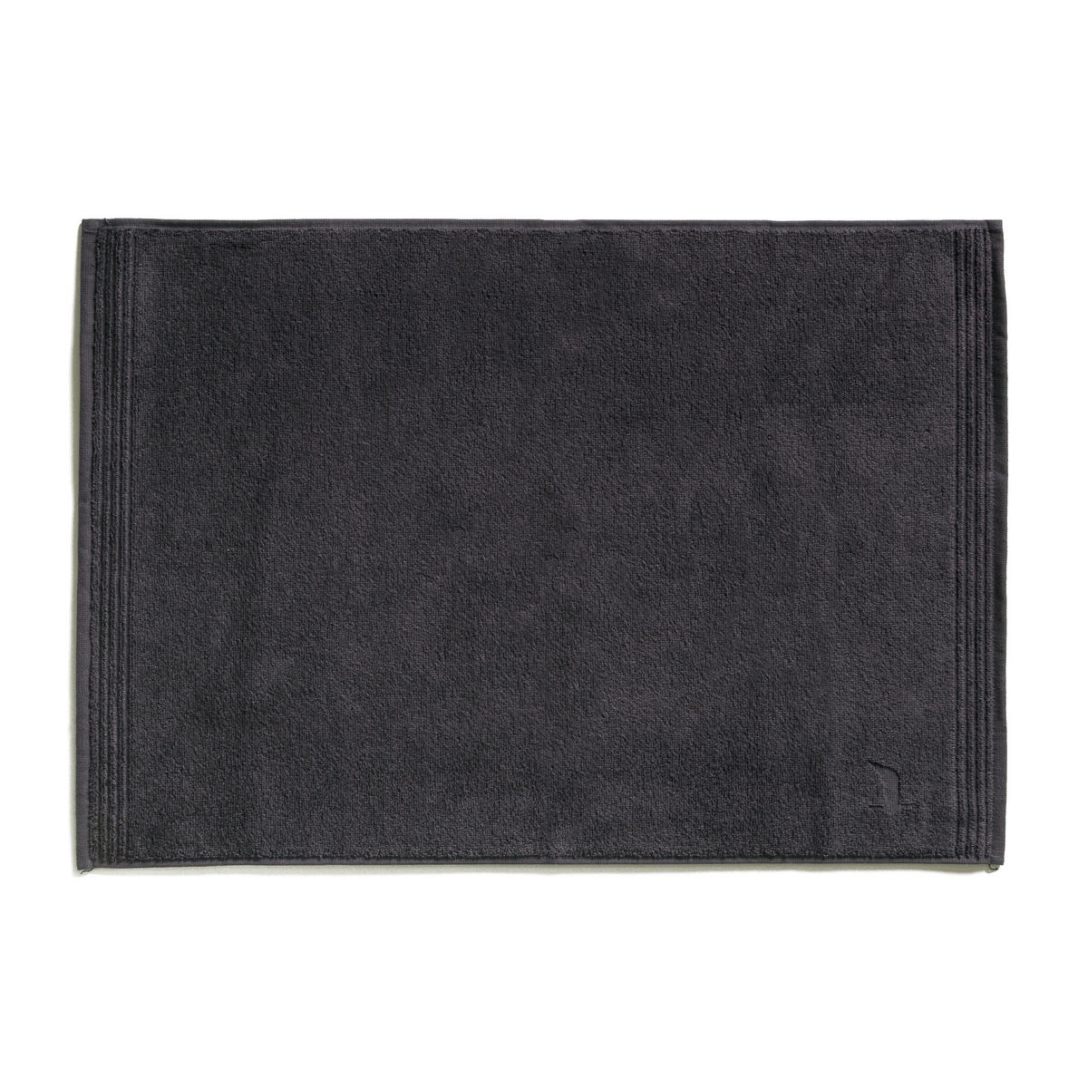 BADEMATTE Superwuschel Dunkelgrau 50/70 cm  - Dunkelgrau, Basics, Textil (50/70cm) - Moeve