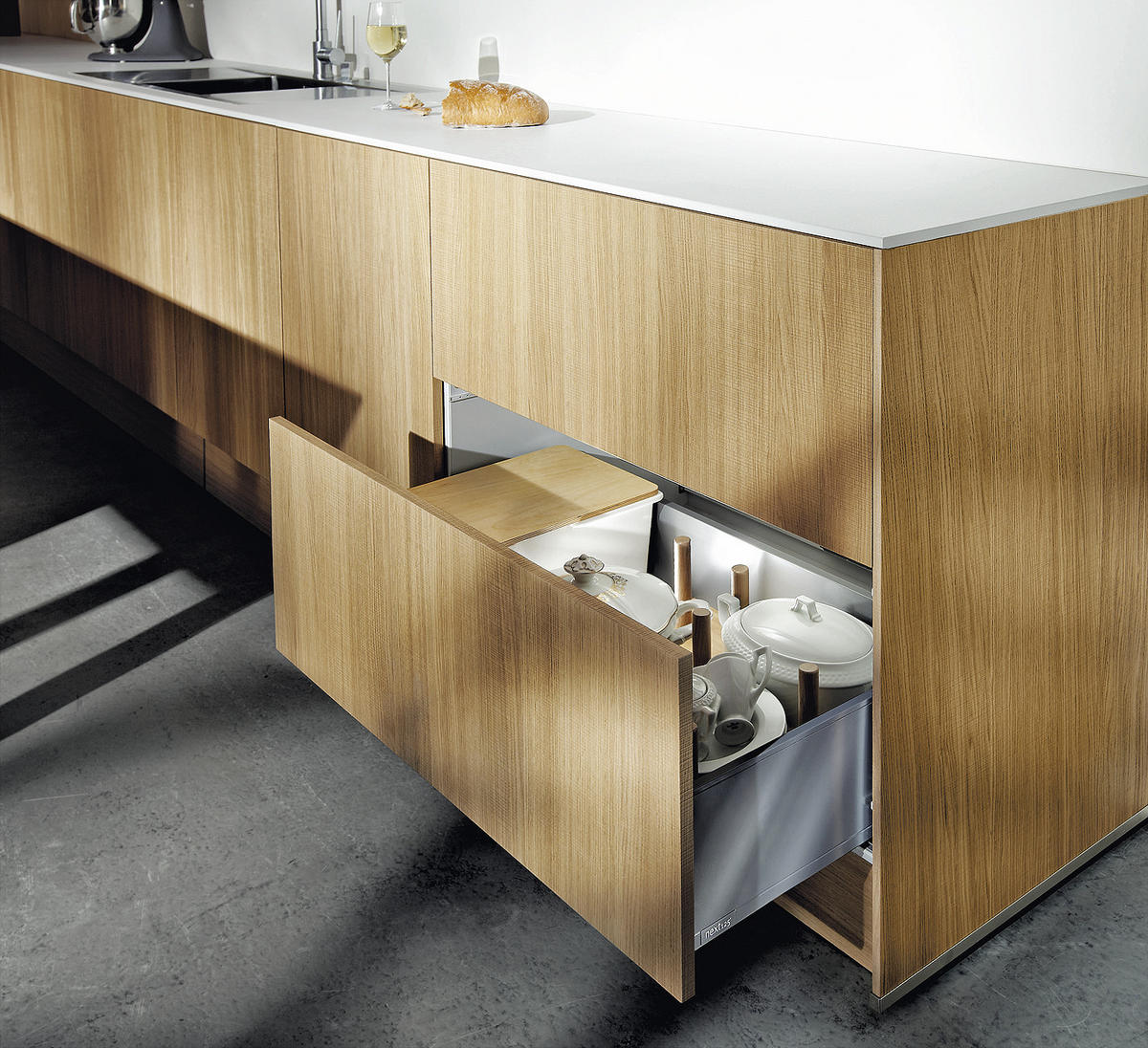 EINBAUKÜCHE  - Design, Holz/Holzwerkstoff - Next 125