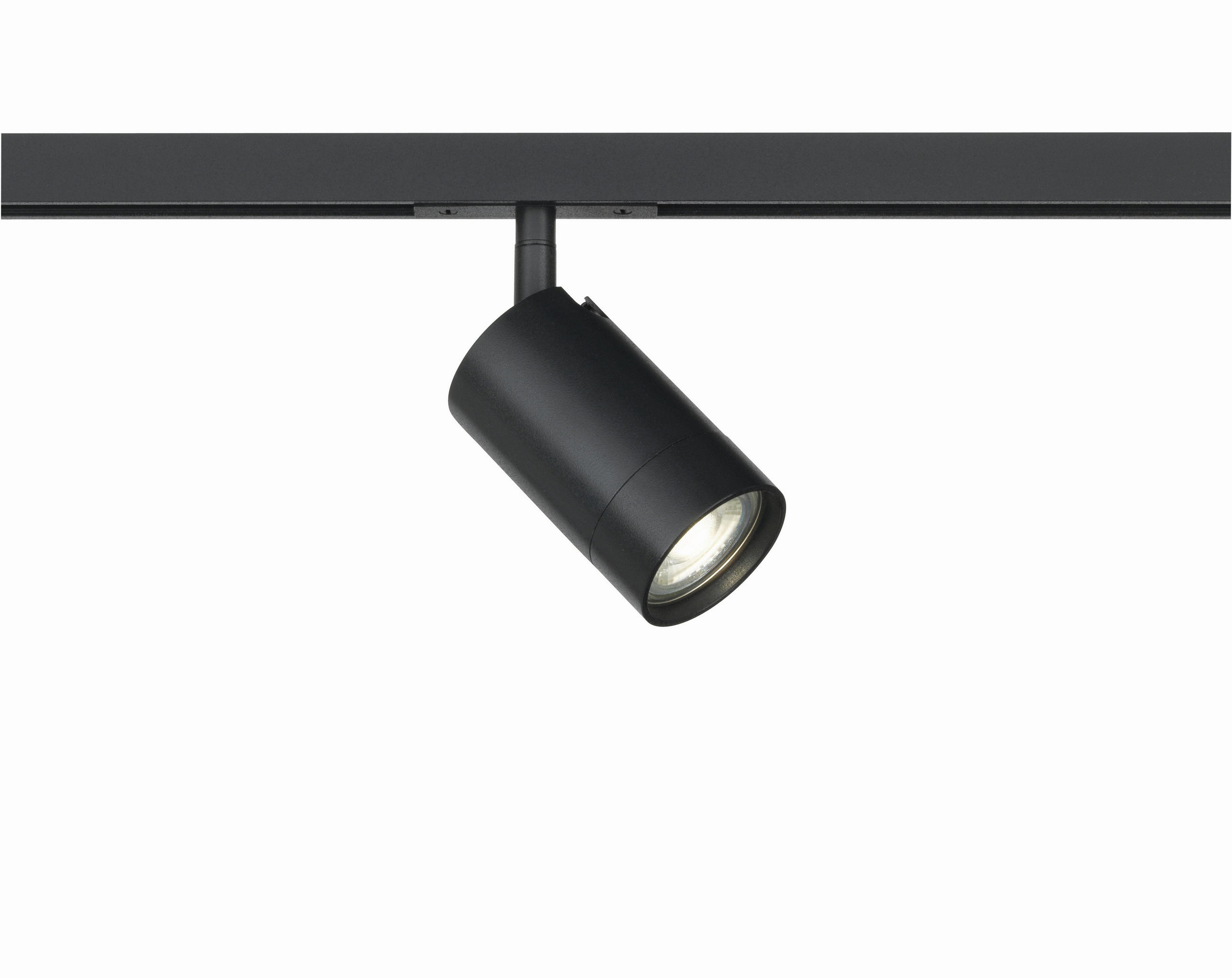 SCHIENENSYSTEM-STRAHLER - Schwarz, Basics, Metall (5,6/9,5cm) - Fischer & Honsel