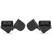 BABYSCHALENADAPTER Ping Two Connector  - Schwarz, Basics, Kunststoff (3,5/16/8cm) - ABC Design