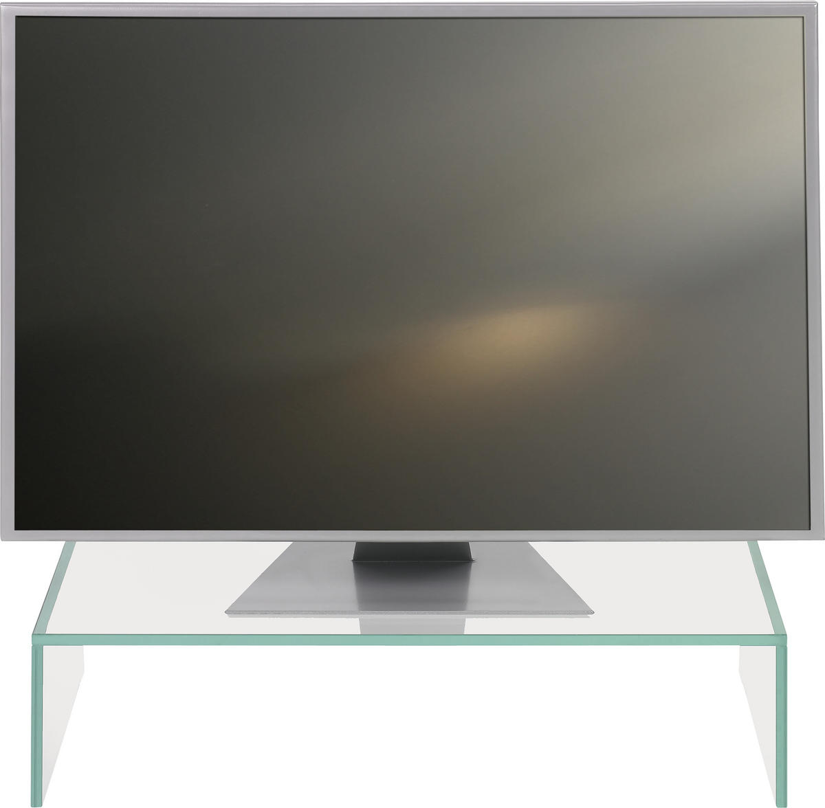 TV-AUFSATZ  Glas  Klar  - Klar, Design, Glas (60/14/35cm) - Xora