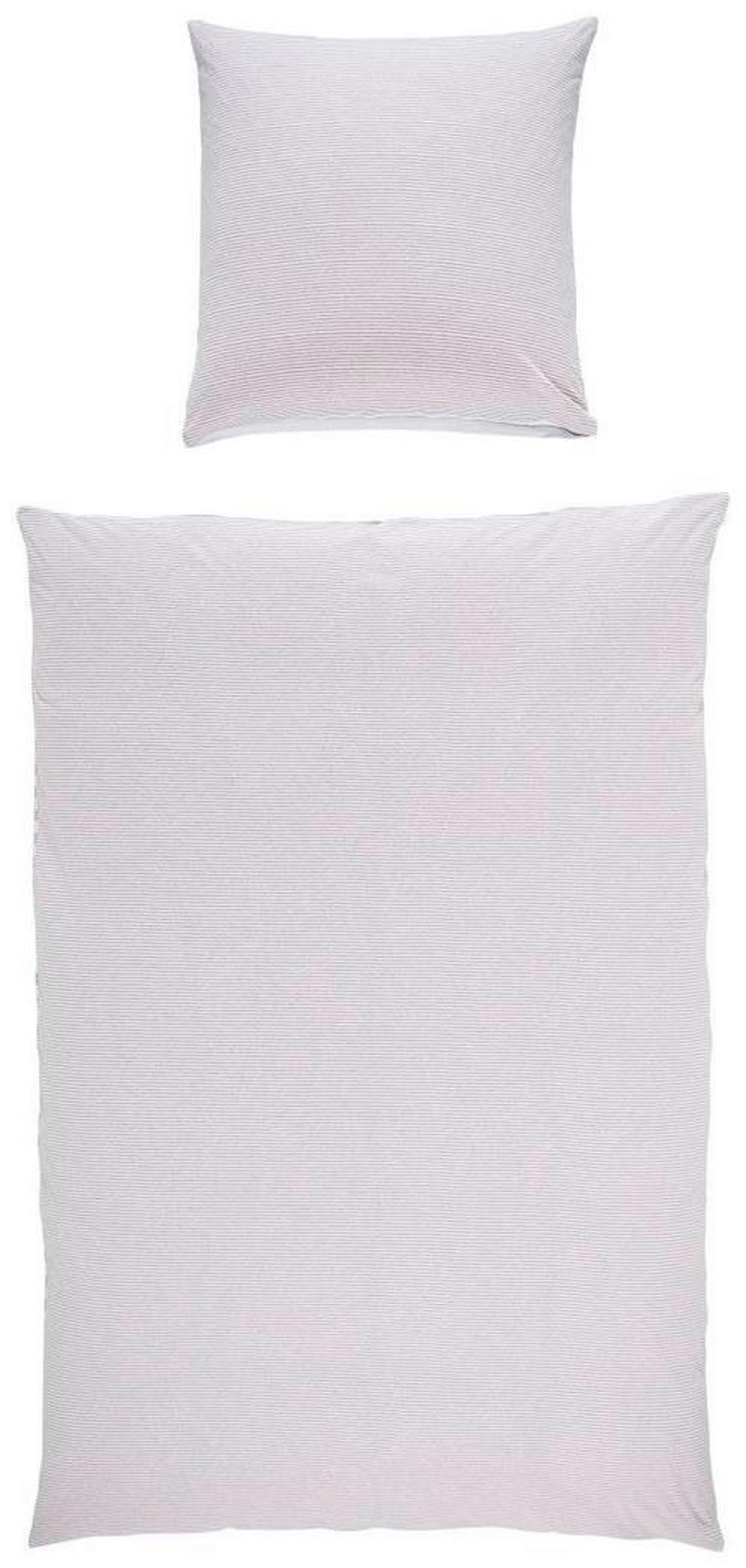 WENDEBETTWÄSCHE Jersey 155/220 cm  - Taupe, KONVENTIONELL, Textil (155/220cm) - Bio:Vio