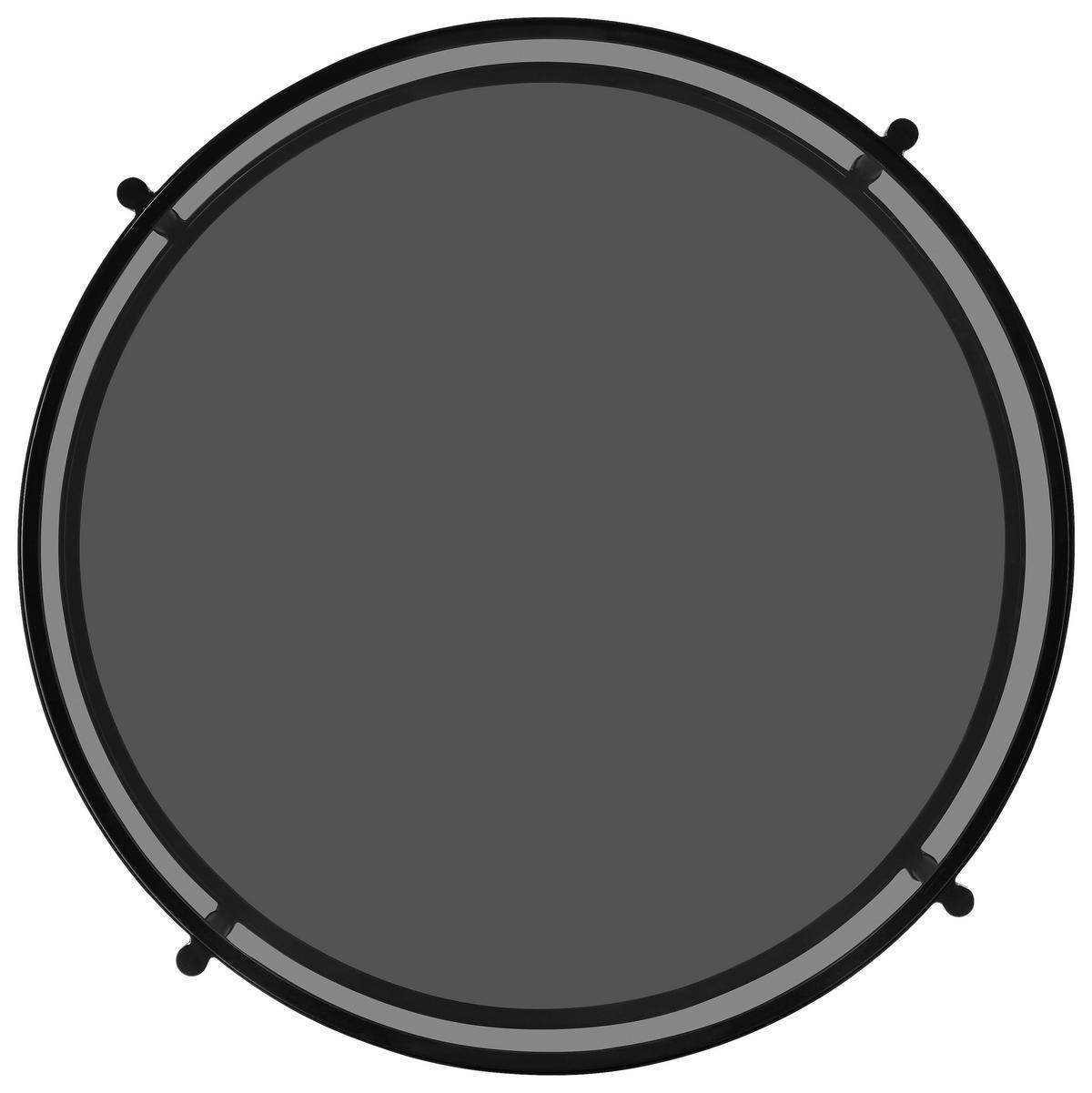 COUCHTISCH in Metall, Glas 80/80/42,5 cm  - Schwarz/Grau, Modern, Glas/Metall (80/80/42,5cm) - Carryhome