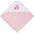 KAPUZENBADETUCH - Rosa/Weiß, Basics, Textil (80/80cm) - My Baby Lou KAPUZENBADETUCH - Rosa/Weiß, Basics, Textil (80/80cm) - My Baby Lou