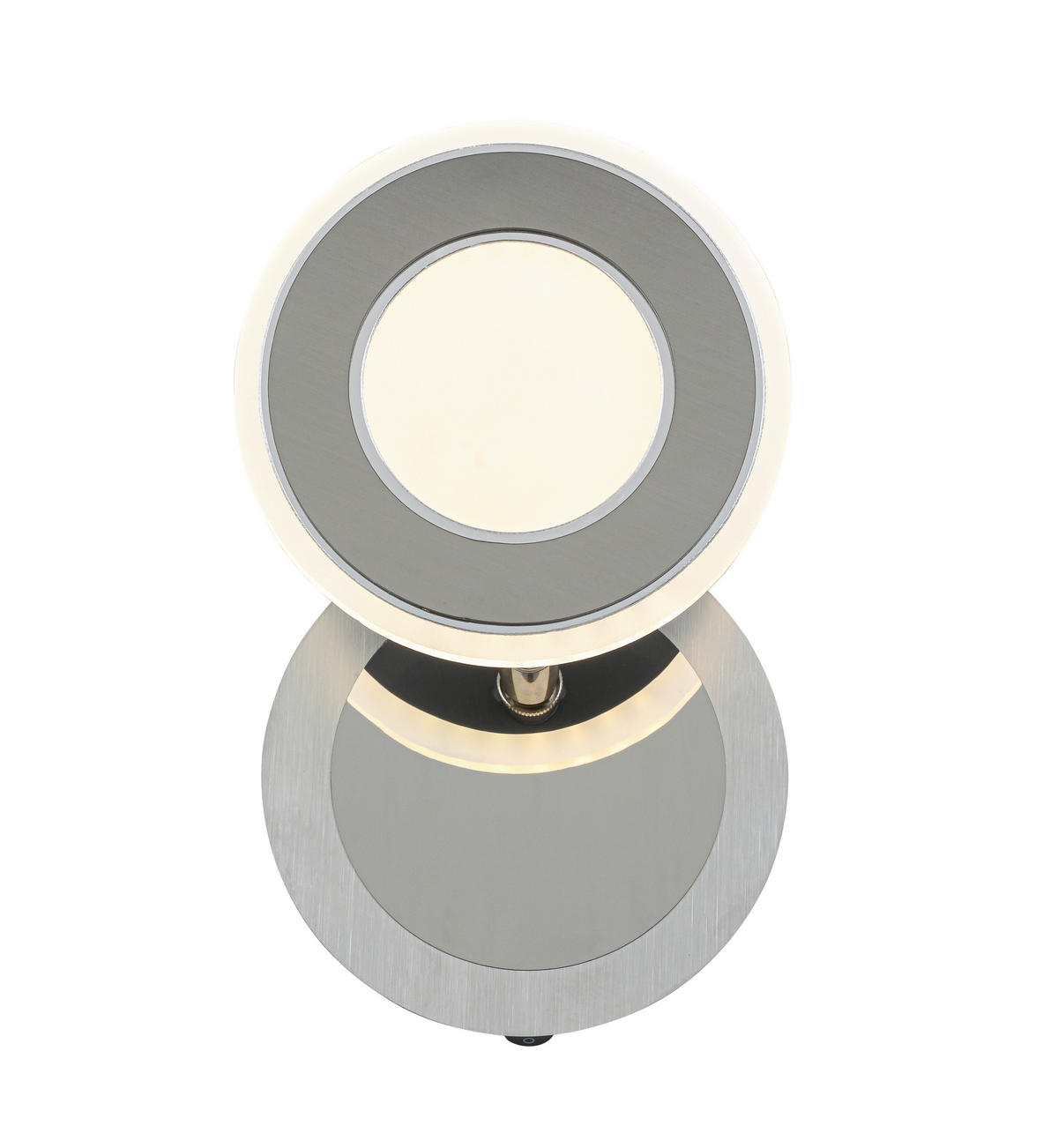LED-SPOTLIGHT 12/9,5/19,4 cm   - kromfärg/nickelfärgad, Design, metall/plast (12/9,5/19,4cm) - Novel