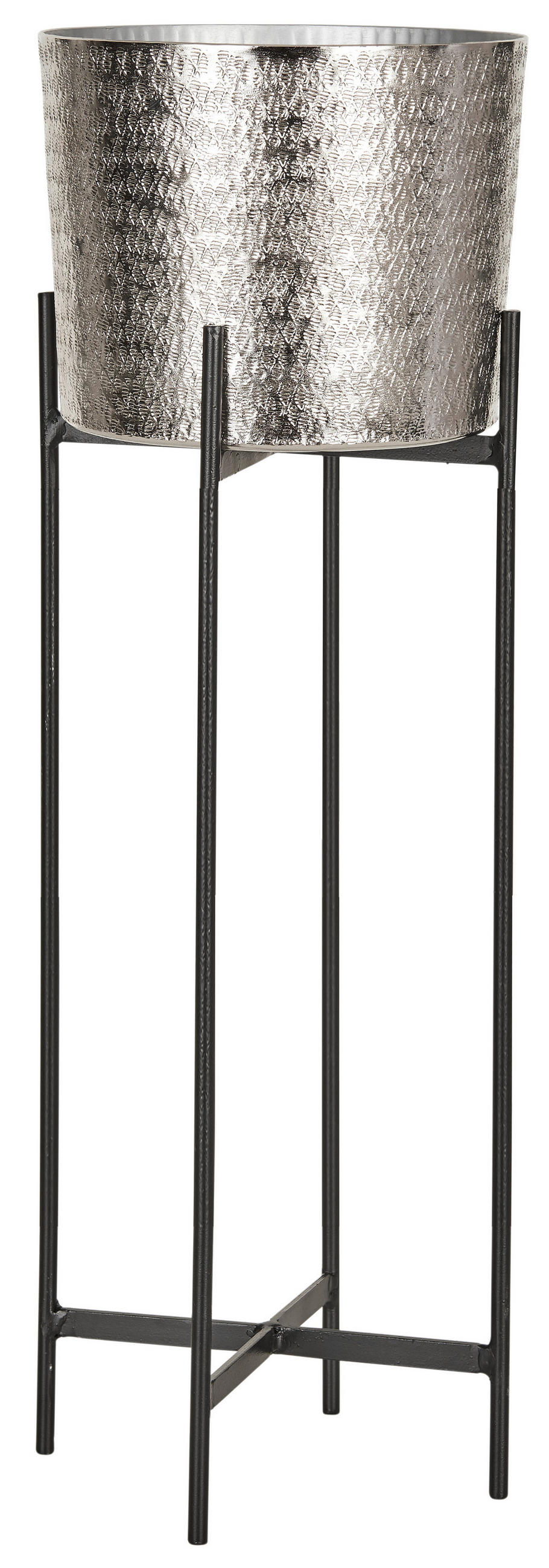 SAKSIJA ZA BILJE  metal  - srebrna, Osnovno, metal (18,5/60cm) - Ambia Home