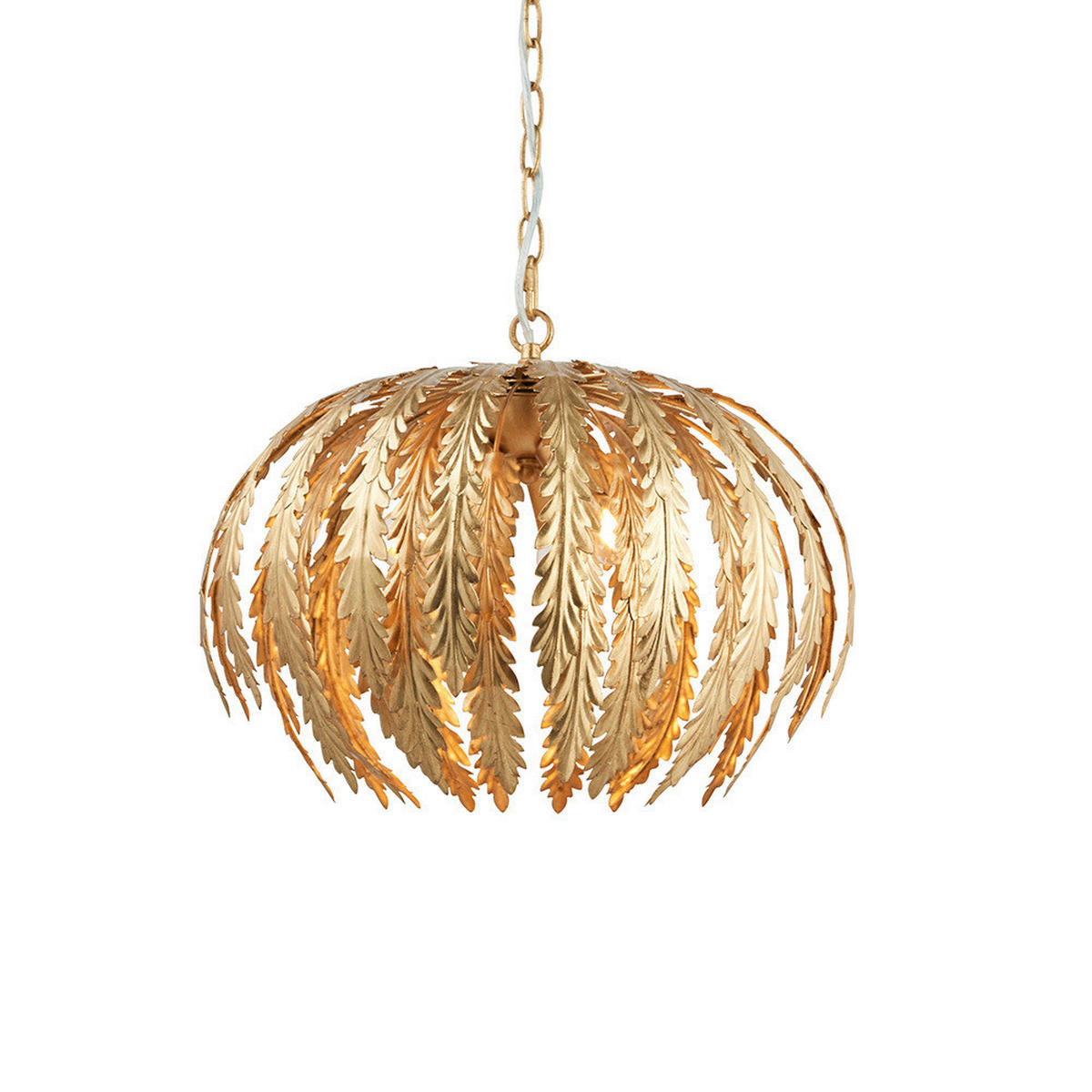 PENDELLEUCHTE 45/140.5 cm  - Goldfarben, Design, Metall (45/140.5cm) - ENDON