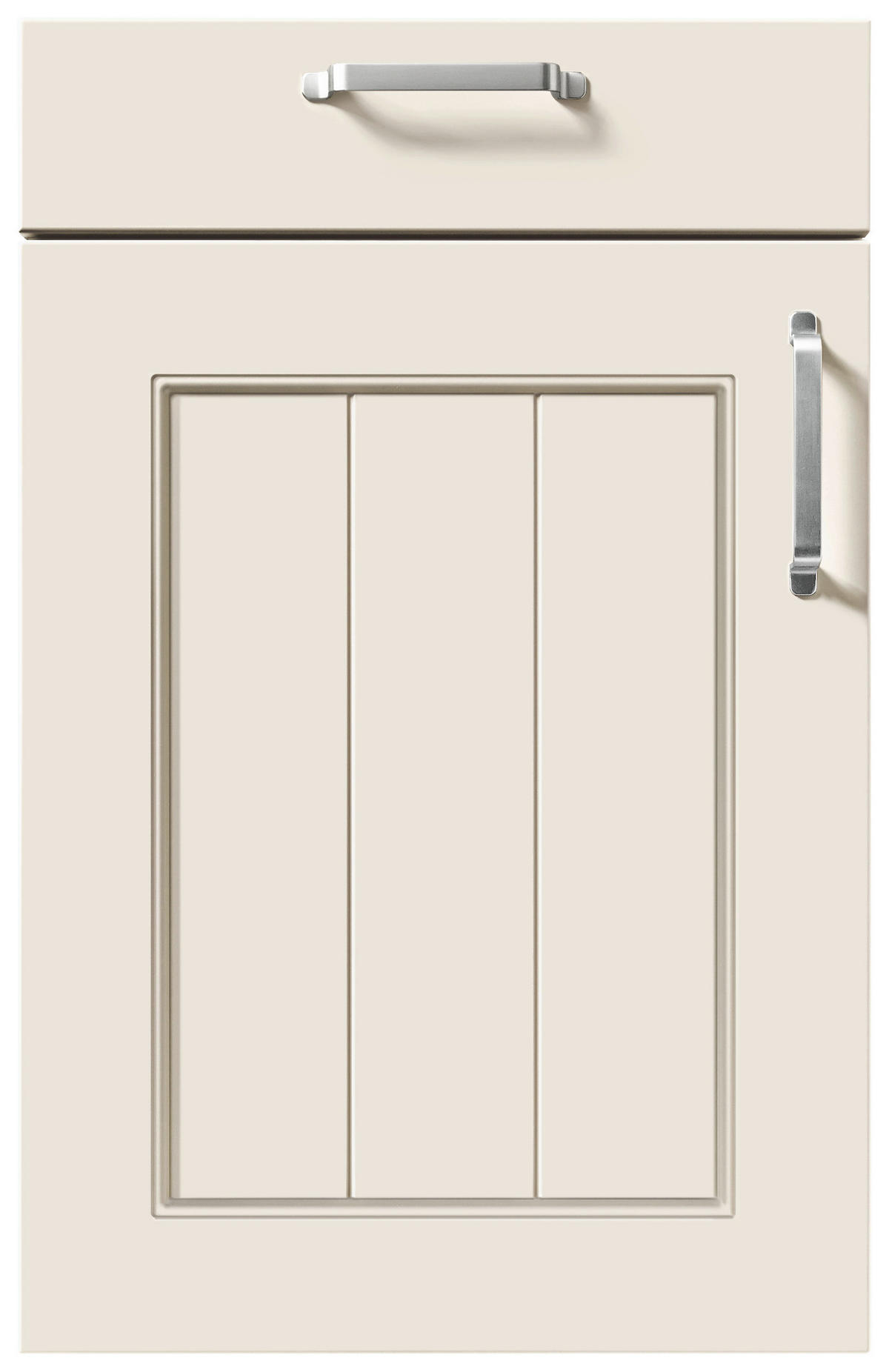 EINBAUKÜCHE CANDY SATIN  - Salbeigrün, Design, Holzwerkstoff - Novel