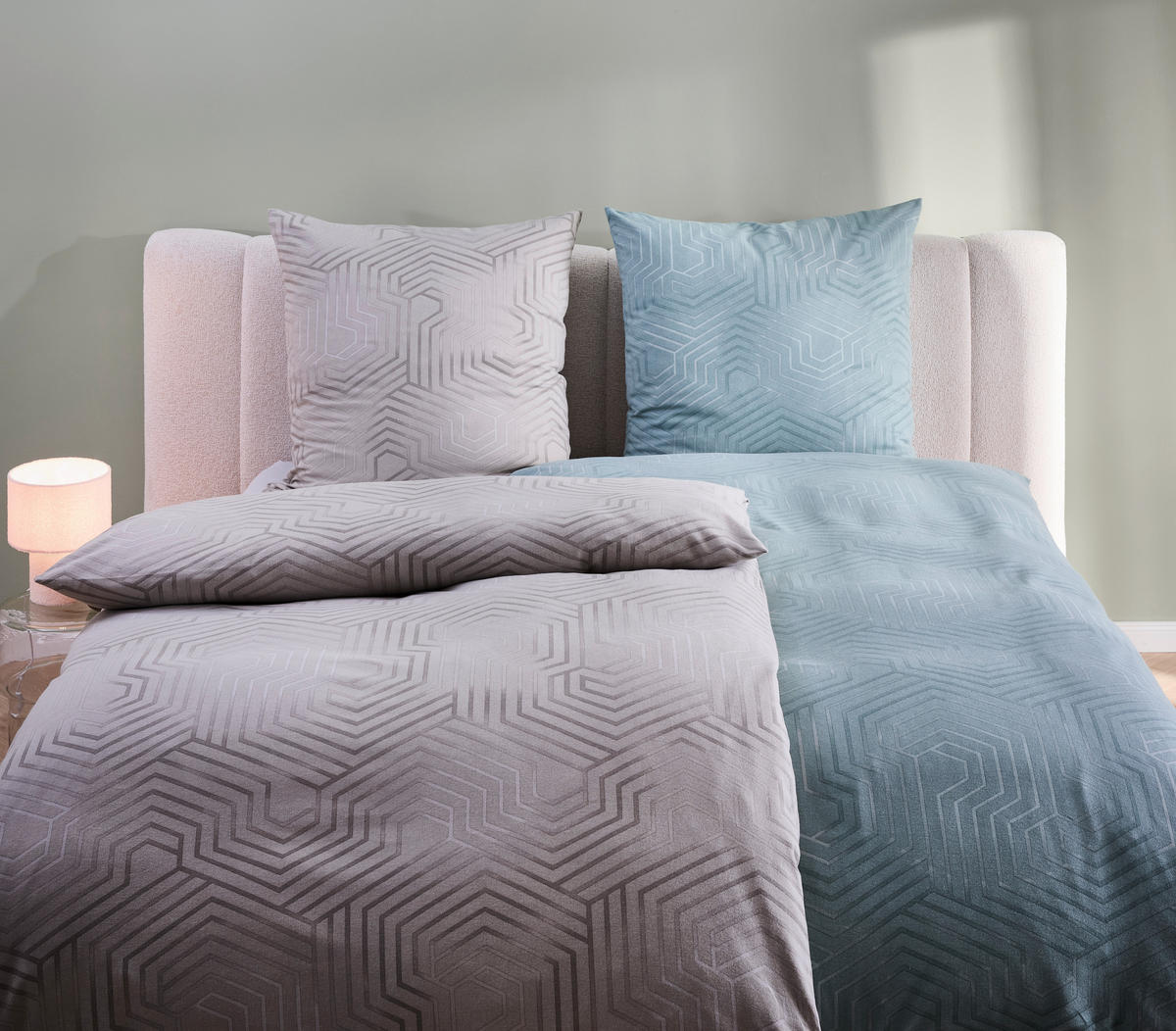 BETTWÄSCHE Atelier Flanell 135/200 cm  - Taupe, Design, Textil (135/200cm) - Estella