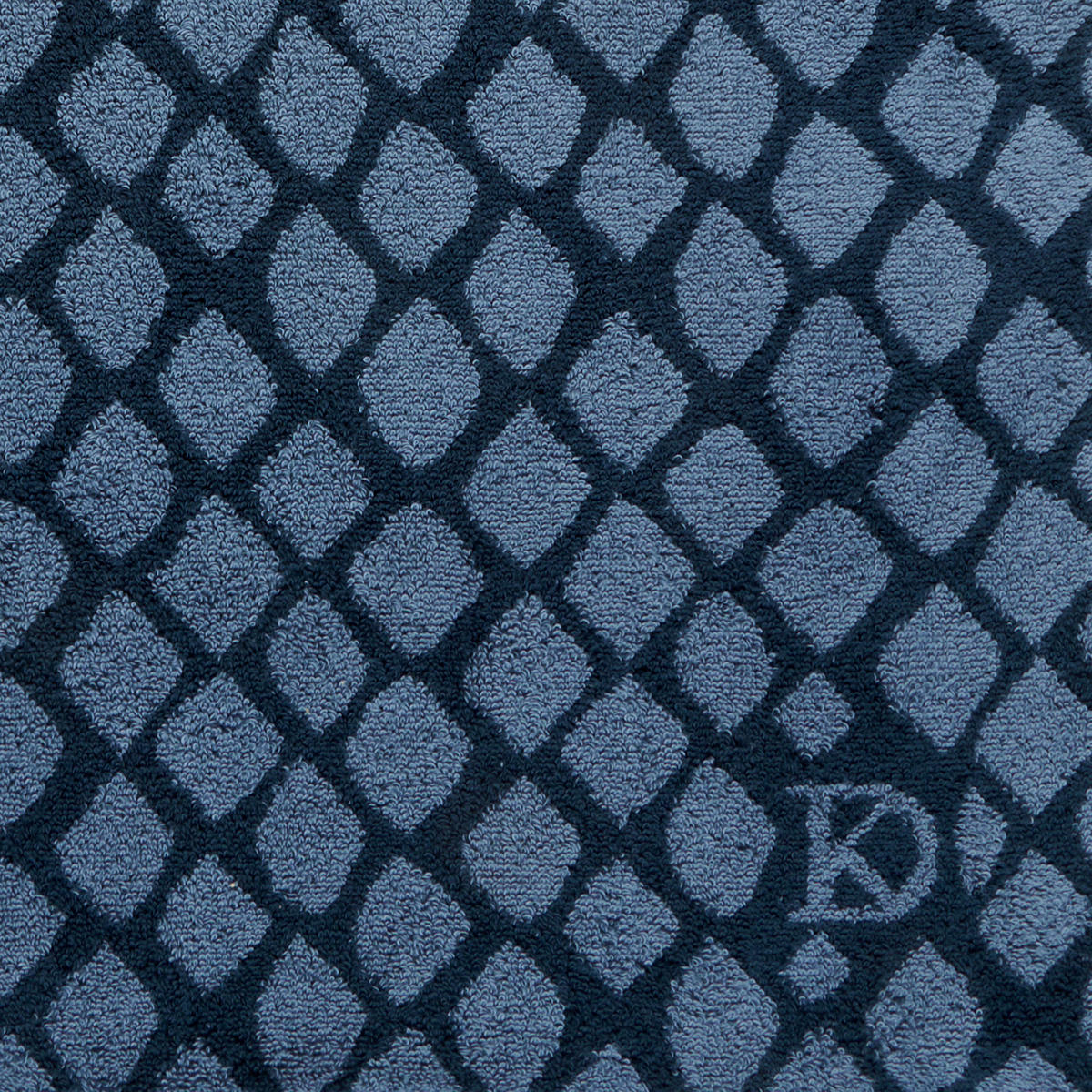 OSUŠKA DO SPRCHY, 70/140 cm, modrá, tmavě modrá - modrá/tmavě modrá, Design, textil (70/140cm) - Dieter Knoll