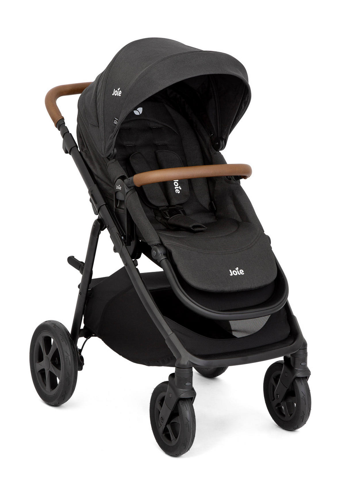 KINDERWAGENSET Alore  - Schwarz, Basics, Textil/Metall (67,3/116,7/89,7cm) - Joie