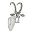 GEWEIH - Silberfarben, Basics, Metall (36/23cm) GEWEIH - Silberfarben, Basics, Metall (36/23cm)